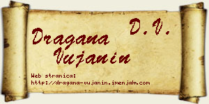 Dragana Vujanin vizit kartica